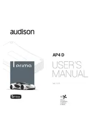 Notice AUDISON PRIMA AP4 D Recepteur