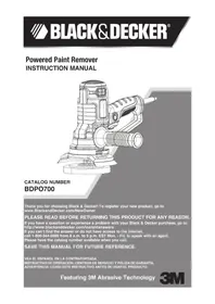 BLACK &amp; DECKER BDPO700 - Spray de pintura