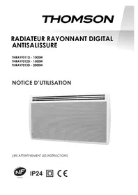 Notice THOMSON THRAYF011D Heating
