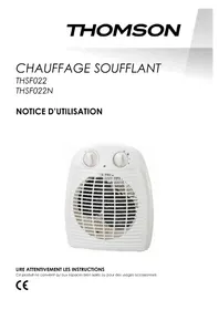 Notice THOMSON THSF022 Heating