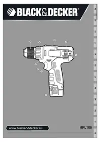 Notice BLACK & DECKER HPL106 τρυπάνι