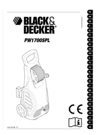 Notice BLACK & DECKER PW1700SPL Pressure washer