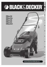 Notice BLACK & DECKER EMAX38 Plæneklipper