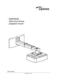 Notice OPTOMA OWM3000 Accessoire de projecteur
