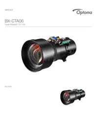 Notice OPTOMA BXCTA06 Accessoire de projecteur