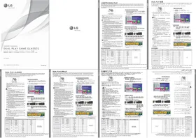 Notice LG AGF310 Lunettes 3D