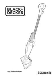 Notice BLACK & DECKER BDSTEAM16 Nettoyeur vapeur