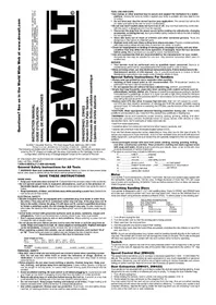 DEWALT DW420 - Sander