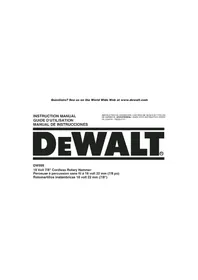 DEWALT DW999 - Hammer