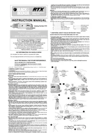 Notice BLACK & DECKER RTX2 Outil rotatif électrique