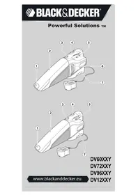 Notice BLACK & DECKER DUSTBUSTER DV6005N Elektrikli el süpürgesi