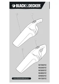 Notice BLACK & DECKER DUSTBUSTER NV7203N Elektrikli el süpürgesi