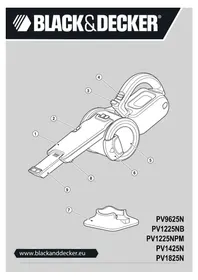 Notice BLACK & DECKER DUSTBUSTER PV1425N Elektrikli el süpürgesi