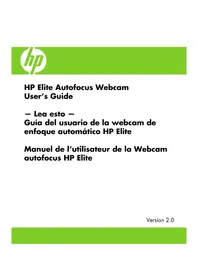 Notice HP ELITE USBC DOCKING STATION Webcam
