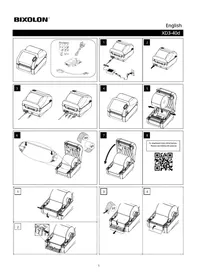Notice Bixolon XD340D Imprimante d'étiquettes