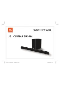 Notice JBL CINEMA SB160 Barre de son