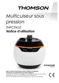 Notice THOMSON CREACOOK EXPRESS THPC94RC Appareil multi-cuisson