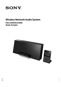 Notice SONY NASZ200DIR Chaîne Hi-Fi