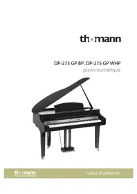 Notice Thomann DP275 Piano