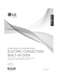 Notice LG LWD3081ST Built-in oven