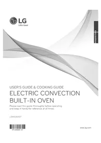 Notice LG LSWS305ST Built-in oven