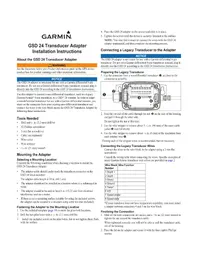 Notice GARMIN GSD 24 Localizador de peixes