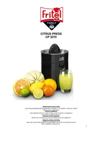 Notice FRITEL CP 3070 Extracteur de jus