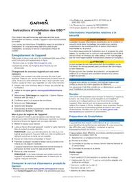 Notice GARMIN GSD 26 Sondeur marine