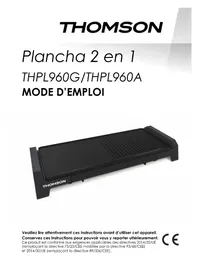 Notice THOMSON THPL960A Appareil de cuisson électrique