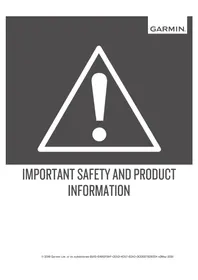 Notice GARMIN GPSMAP 86SCI GPS