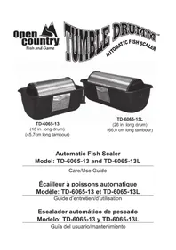Notice Nesco TD606513 Scale