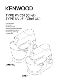 KENWOOD Chef XL KVL4110W - Matberedare