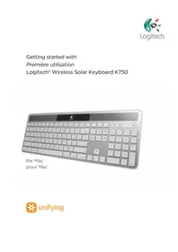 Notice LOGITECH K7500 Teclado para jogos