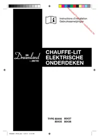 Notice Dreamland CLASSIC 16040 Couverture/coussin chauffant