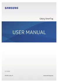 Notice SAMSUNG GALAXY SMARTTAG Appareil GPS