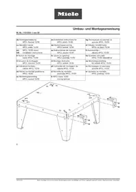 Notice MIELE APCL 003 Lave-linge