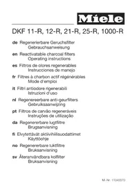 Notice MIELE DKF 11R Köksfläkt