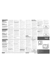 Notice DUALIT ARCHITECT DU46523 Grille pain