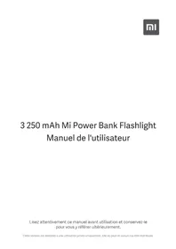 Xiaomi Mi Power Bank Flashlight - Batterie portable