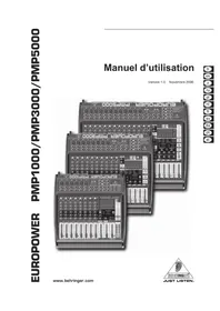 BEHRINGER Europower PMP5000 - Mixeur plongeant
