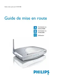 Notice PHILIPS WAR1900 Chaîne Hi-Fi