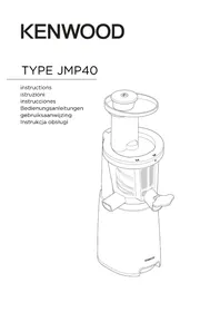 Notice KENWOOD PUREJUICE ONE JMP40 Centrifugeuse