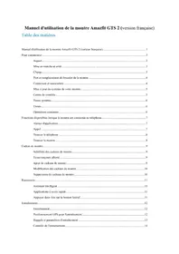 Notice AMAZFIT GTS 2E Smartwatch