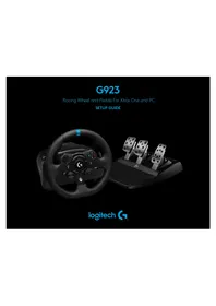 Notice LOGITECH G923 Spēļu kontrolieris
