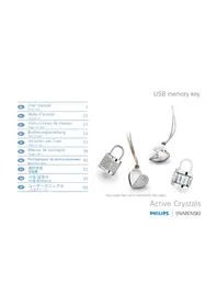 Notice PHILIPS SWAROVSKI FM01SW40 Clé USB