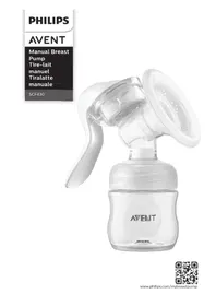 Notice PHILIPS AVENT SCF430 Brystpumpe