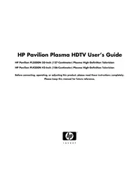 Notice HP PAVILION PL4200N Téléviseur