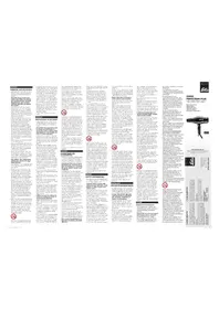 Notice Solis SWISS PERFECTION PLUS 3801 Sèche cheveux