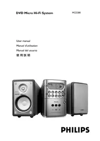 Notice PHILIPS MCD280 Chaîne Hi-Fi