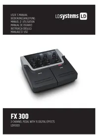 Notice LD Systems FX 300 Instrument de musique